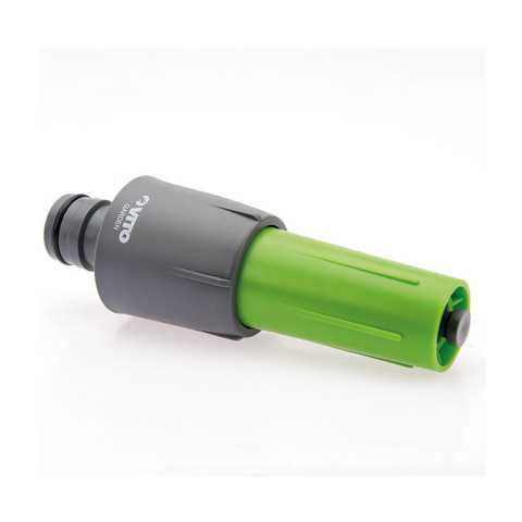 Kit arrosage 4 pieces diam 25-1" vito garden lance multi jet + nez de robinet + raccord rapide + embout raccord