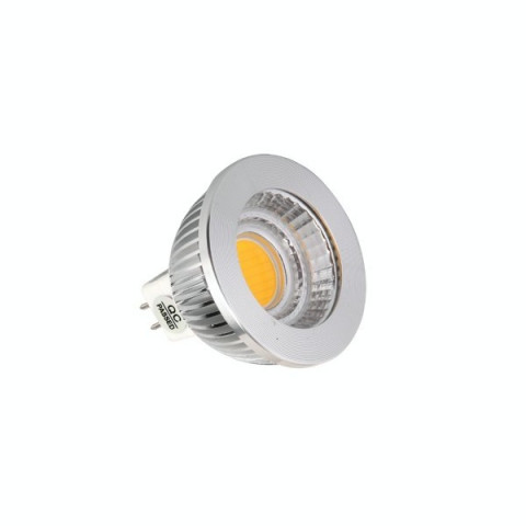 Kit spot LED GU5.3 COB 4 watt (eq. 40 watt) - Couleur eclairage - Blanc chaud 2700°K