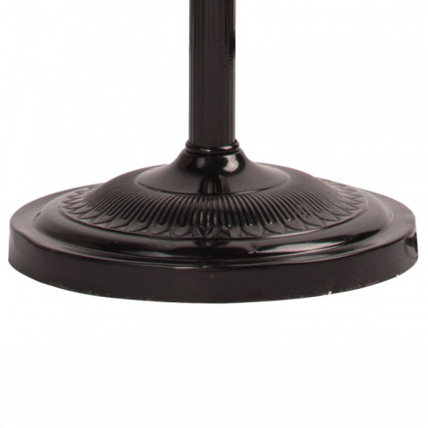 Lampadaire noir classic 6 ampoules 170 cm