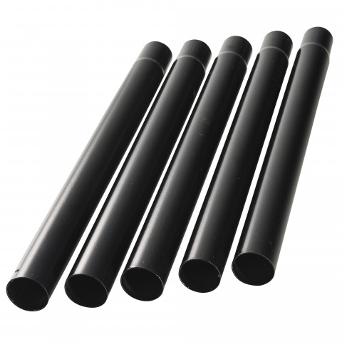 Lampadaire solaire noir sur pied 4 leds