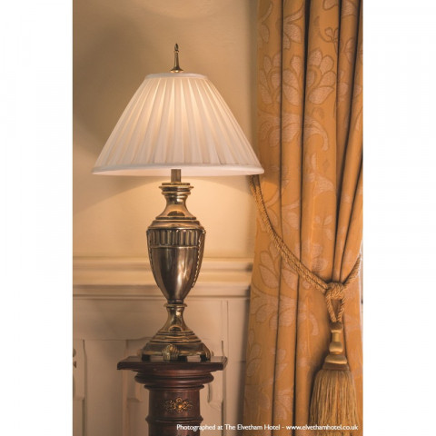 Lampe cincinnati, avec abat-jour perle