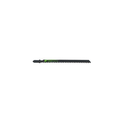 5 lames de scie sauteuse CV - Lu. 110 mm pas 4 mm - coupe grossière pour bois - LEMAN - 7007.05