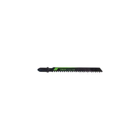 Lot de 5 lames de scie sauteuse CV Lu. 75 mm pas 3 mm coupe grossière pour bois - LEMAN - 7006.05