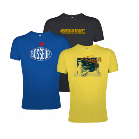 Lot de 3 Tee-shirt - BOSSEUR - Edition limitée 2023 T.M 12016-001