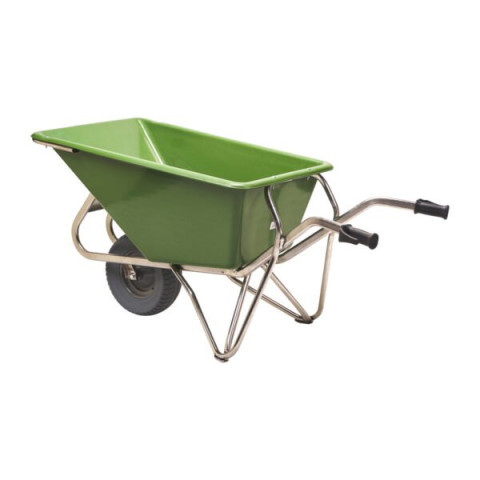 Brouette Noka 160 en aluminium roue anti-crevaison