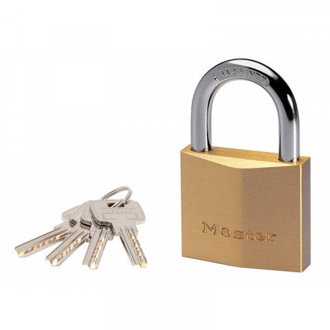 Master lock - 931450 - cadenas laiton haute sécurité 60 mm