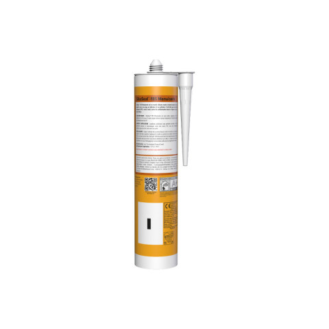 Mastic silicone sika sikaseal-185 menuiserie - blanc pvc - 300ml