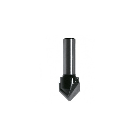 Mèche à rainure en 'V' 90° HM - Diam 14 mm - L.U. 13 mm - Q. 8 mm - LEMAN - 4298.714.00