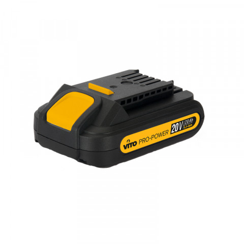 Meuleuse d'angle 20v vitopower + 2 batteries 2.0 ah + chargeur rapide