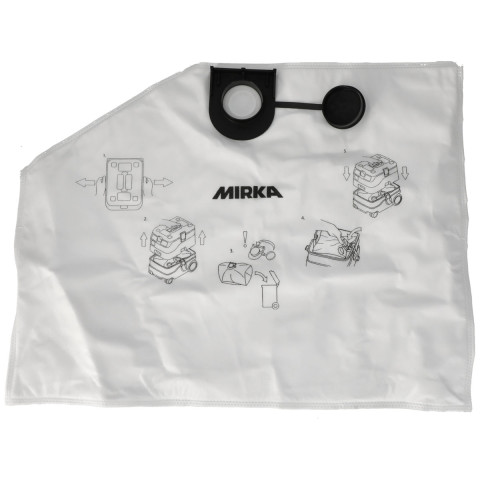 Sac à poussière en polaire pour Dexos 1217 - Lot de 5 - MIRKA - MIX1215171