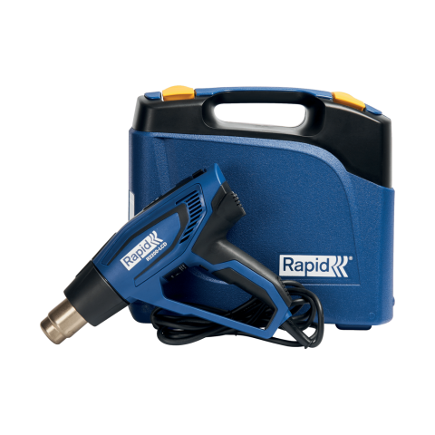 Pistolet à air chaud Rapid R2200-LCD - 2200 W - RAPID-ISABERG - Coffret - 5001448