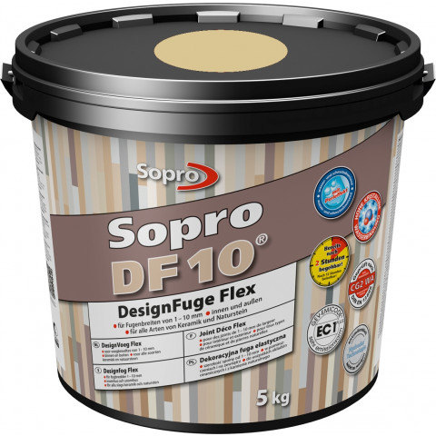 Mortier joint sopro df 10 déco flex 5kg - Couleur au choix