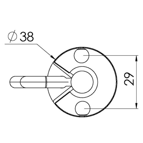 Moteur radio ø 35 mm pour volet roulant 20 kg - 9 nm