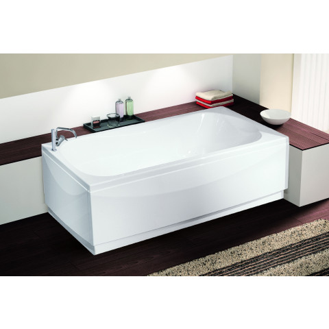Baignoire calypso - dimensions : 170 x 70 cm - couleur blanc