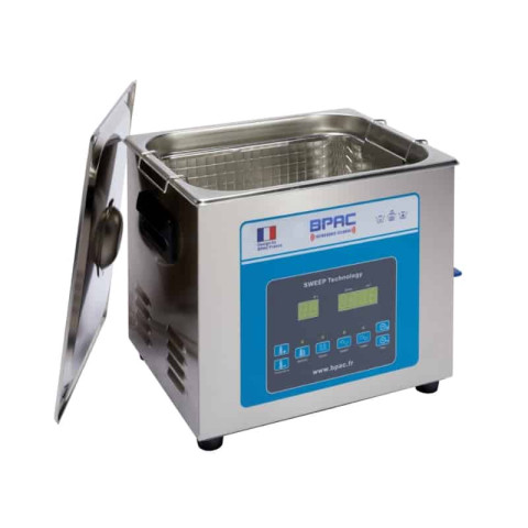 Bpac nettoyeur ultrasons 10 litres professionnel turbo + sweep + degas