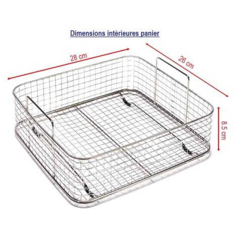 Bpac nettoyeur ultrasons 15 litres analogique