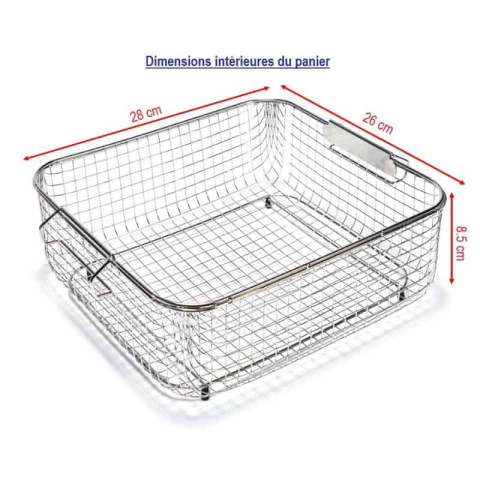 Bpac nettoyeur ultrasons 15 litres professionnel turbo + sweep + degas