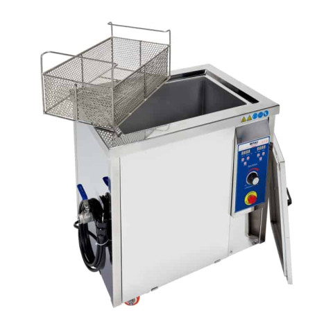 Bpac nettoyeur ultrasons industriel 38 litres, 28 khz cuve renforcée 2mm