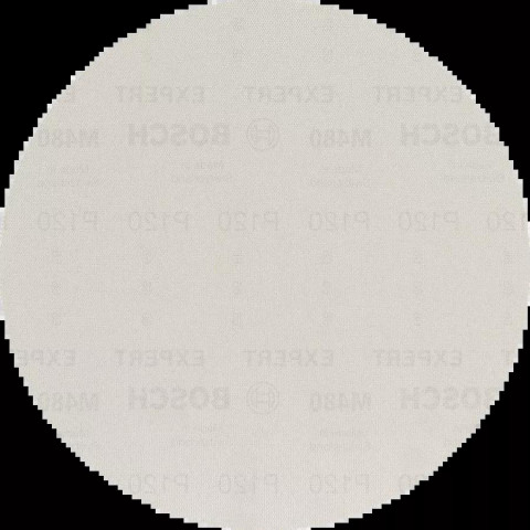 Disques Abrasifs BOSCH Expert M480 - Ø125 mm - Boite de 5 pièces - Grain 240 2608901639