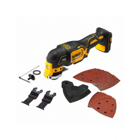 Outil multifonction dewalt dcs355p2t (2 x 5,0 ah dcb115 tstak ii)