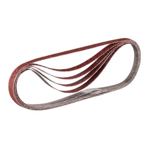 Bandes abrasives 9x533mm pour bois métal Grain 60 Qté 5 - MAKITA - P-43262