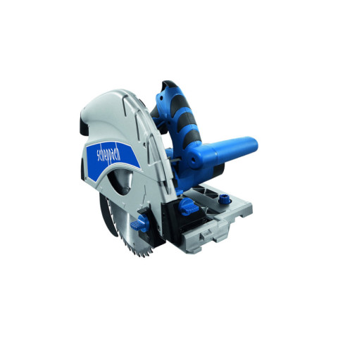 Pack scheppach scie plongeante - 160mm - 1200w - pl55 - 2 rails de guidage - 2 serre-joints