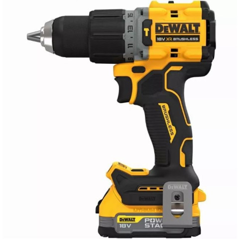 Pack perceuse visseuse à percussion + visseuse à chocs 18V 1,7Ah Powerstack DEWALT - DCK2050E2T-QW