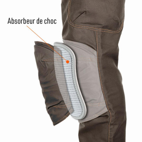 Pantalon harpoon multi confort bosseur - 11659