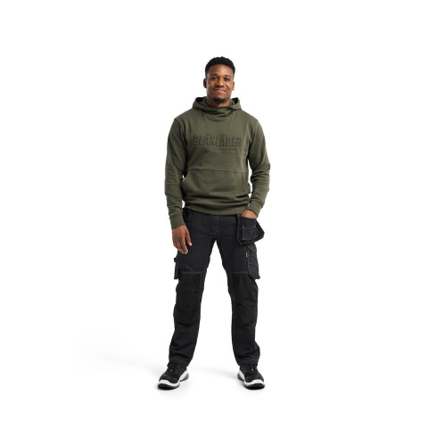 Pantalon artisan denim stretch avec poches flottantes 17501141 - Couleur au choix