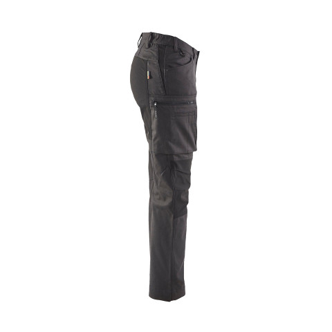 Pantalon maintenance coton stretch femme 71591146 - Taille au choix