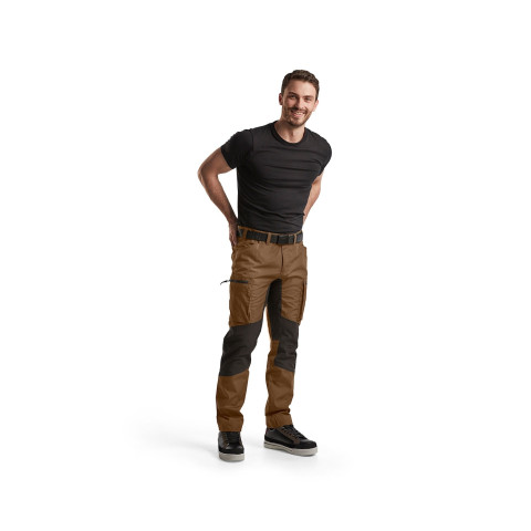 Pantalon maintenance polycoton stretch 14591845 - Couleur et taille au choix