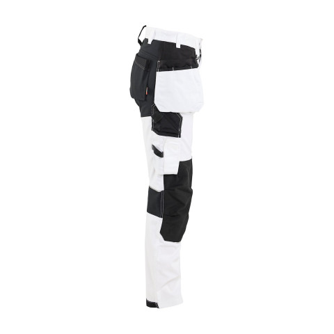 Pantalon peintre stretch 2D avec poches flottantes femme 72321832 - Taille au choix