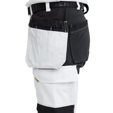 Pantalon peintre stretch 2D avec poches flottantes femme 72321832 - Taille au choix