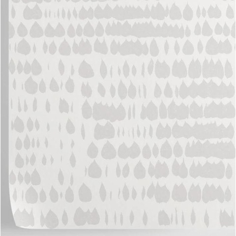Papier peint moderne blanc et gris - QUEEN NUDE++