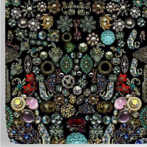 Papier peint à motifs de diamants et de bijoux - GIOIELLI++