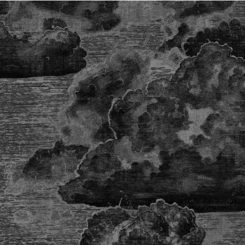Papier peint Nuages ​​​​vintage - NUVOLE NERE