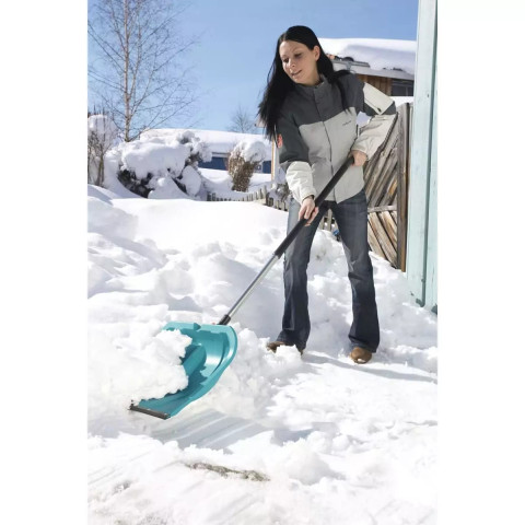 Pelle à neige gardena es 40 combisystem avec manche bois 130cm