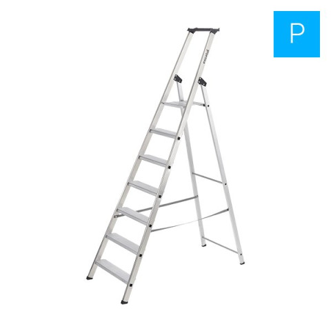 Escabeau professionnel ESCANORM Escalux - Nombre de marches au choix