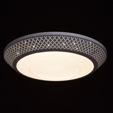 Plafonnier blanc techno 1 ampoule 10 cm