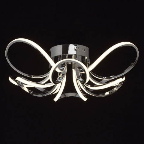 Plafonnier chromé techno   20 cm