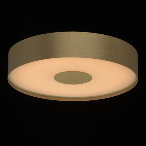 Plafonnier doré techno   8 cm