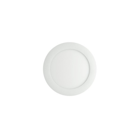 Plafonnier led 12 watt (eq. 100 watt) - Diam : 180mm - Couleur eclairage - Blanc chaud 3000°K, Finition - Aluminium