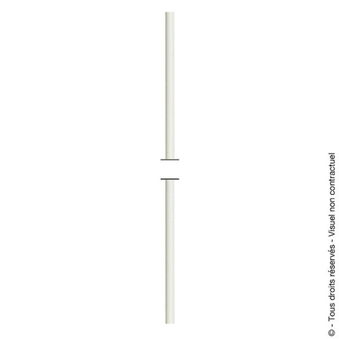 Tringle de manivelle volet roulant TORBEL L.1200 Ø12 blanc - 843600