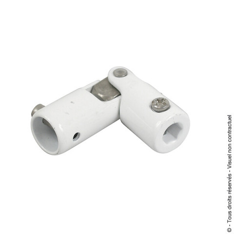 Genouillère pour volet roulant TORBEL-Entrée Ø12mm sortie Ø12mm