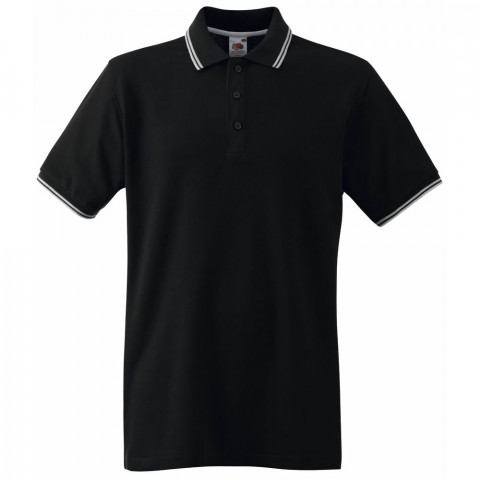 Polo col liseré fruit of the loom tipped - Coloris et taille au choix