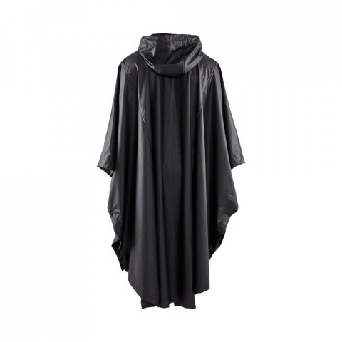 Poncho de pluie long imperméable noir 43092000 - Taille au choix