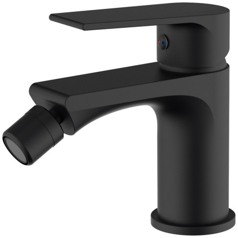 Mitigeur pour bidet Agora Xtreme EcoNature - 65 mm - Noir Mat - STANDARD HIDRAULICA - 61717
