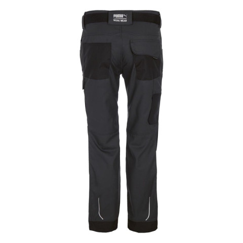Pantalon de travail homme durable et résistant - gris foncé / noir - Taille au choix 