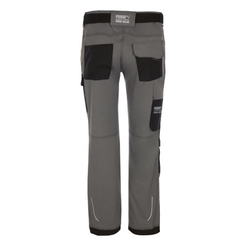 Pantalon de travail homme imperméable à l'eau - gris / noir - Taille au choix 