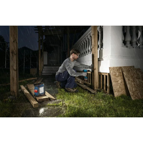 Projecteur de chantier sans-fil GLI 18V-1500 SOLO - BOSCH - sans batterie, ni chargeur - 06014A8000